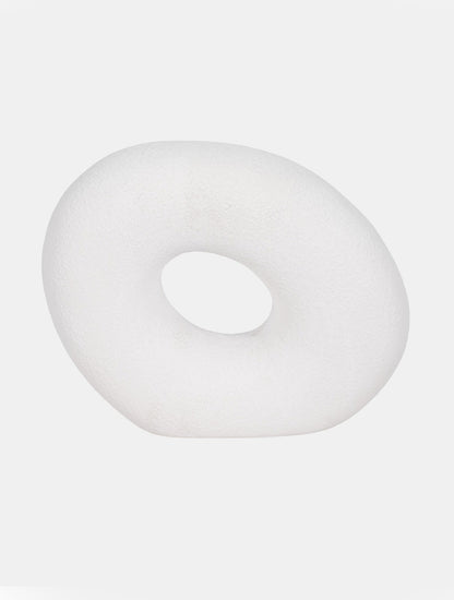 ESCULTURA CIRCULO TEXTURADO BLANCO GRANDE 10" X7848