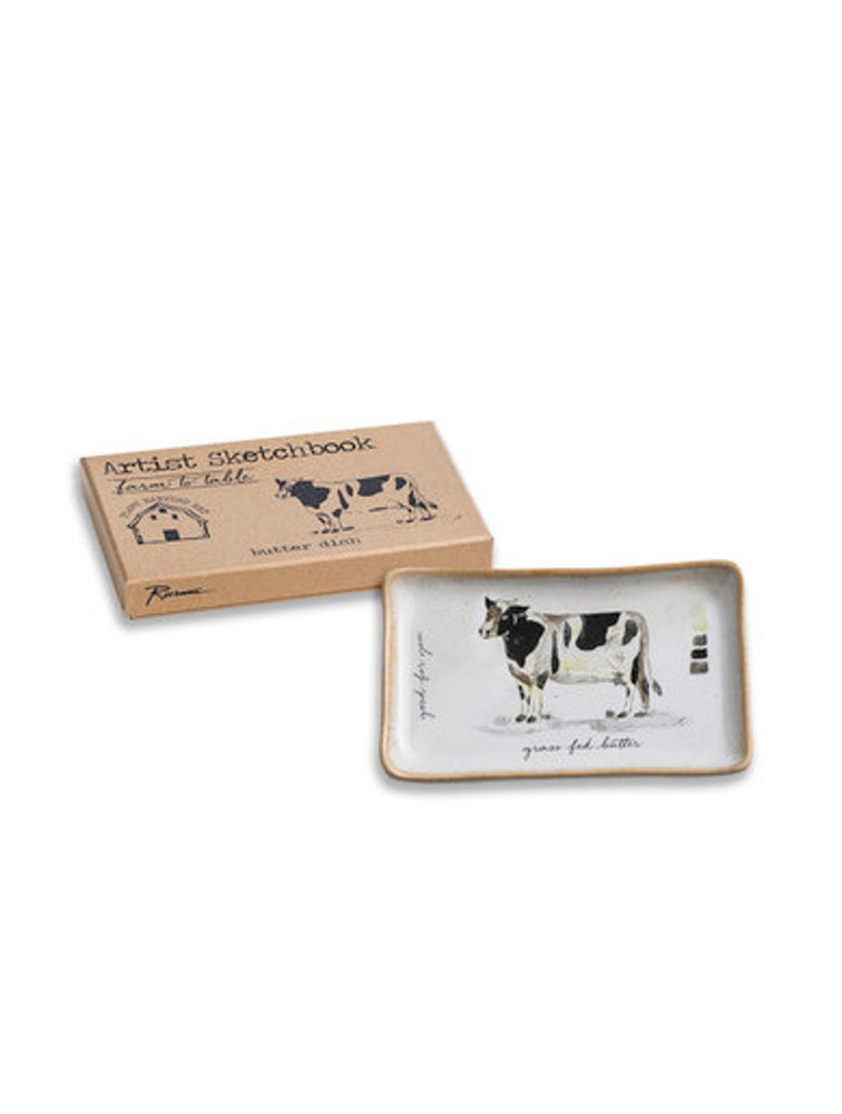 FARM TO TABLE BUTTER DISH X7972