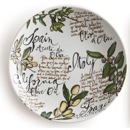 Fuente grande Olive Oil porcelana X8007