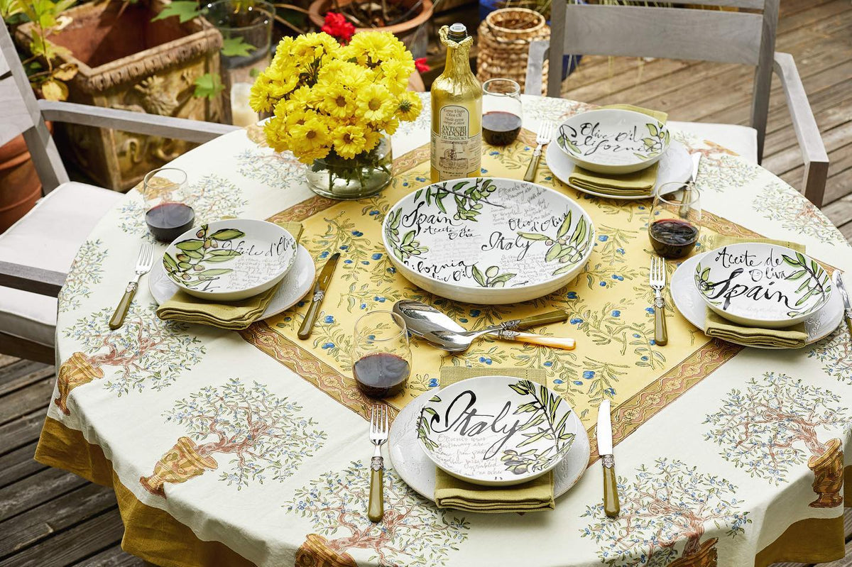 Fuente grande Olive Oil porcelana X8007