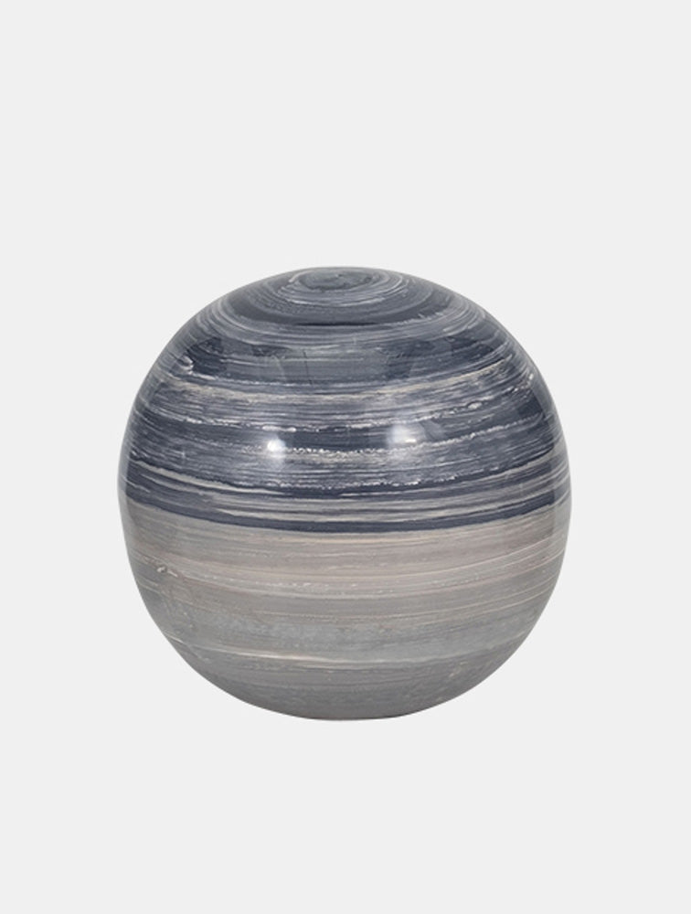 ESFERA DE METAL GALAXY NEGRA MEDIANA X8028M