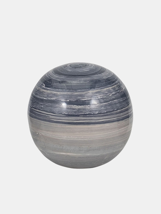 ESFERA DE METAL GALAXY NEGRA MEDIANA X8028M