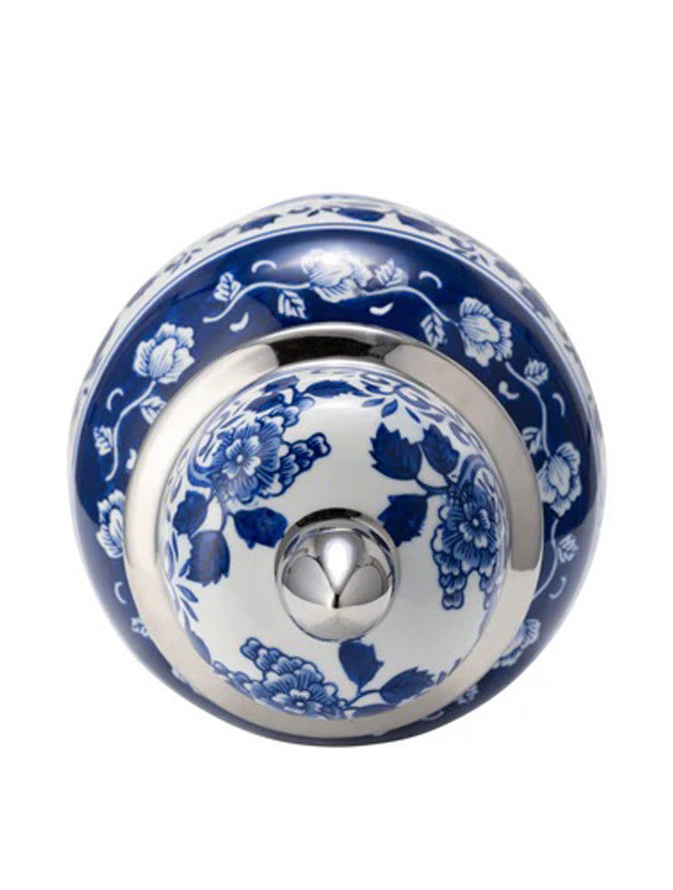 JARRÓN CHINOISERIE TEMPLE 14" X8030