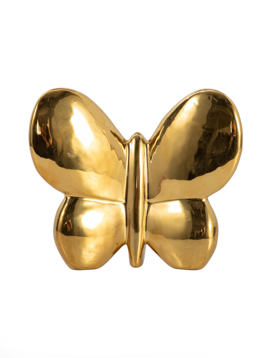 MARIPOSA CERAMICA DORADA 6" X8042