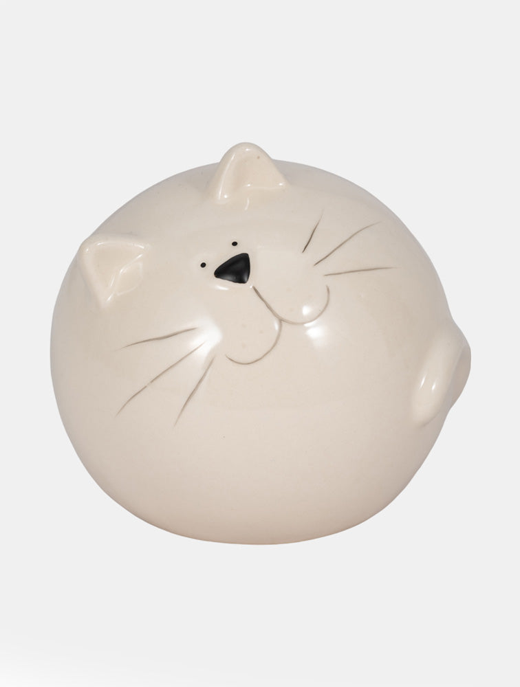 GATO KITTY ORB BLANCO CERAMICA X8051