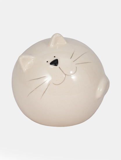GATO KITTY ORB BLANCO CERAMICA X8051