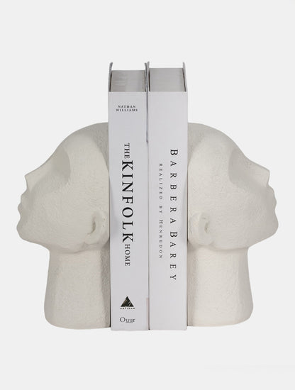 BOOKEND HEAD UP BLANCO 9" X8055