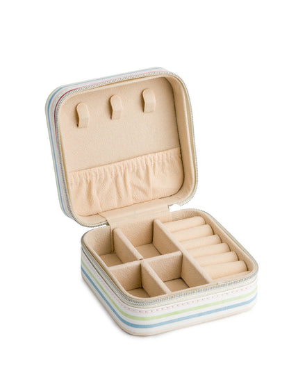 JOYERO MINI TRAVEL RAYADO X8058