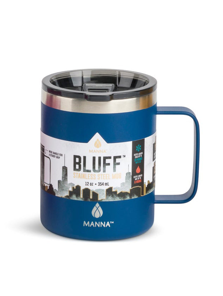 MUG BLUFF 12 OZ  AZUL X8069A