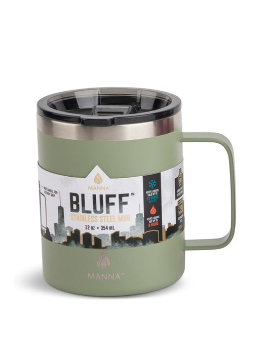 MUG BLUFF 12 OZ  VERDE X8069V