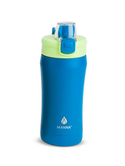 VASO DOBLE PARED O TUMBLER MANNA PUSH 16OZ AZUL X8070A