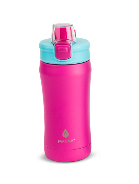 VASO DOBLE PARED O TUMBLER MANNA PUSH 16OZ FUXIA X8070X
