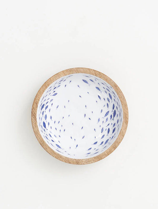 BOWL HONDO ESMALTADO CORALES. ROJOS 6.2" X8081