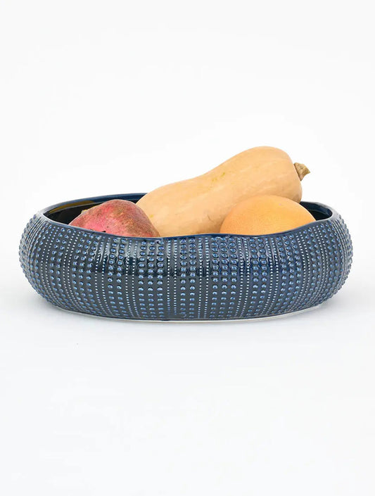 BOWL O CENTRO AZUL ERIZO 12" X8082