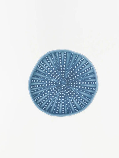 PLATITO O  TRINKET CELESTE ERIZO 5.1" X8086