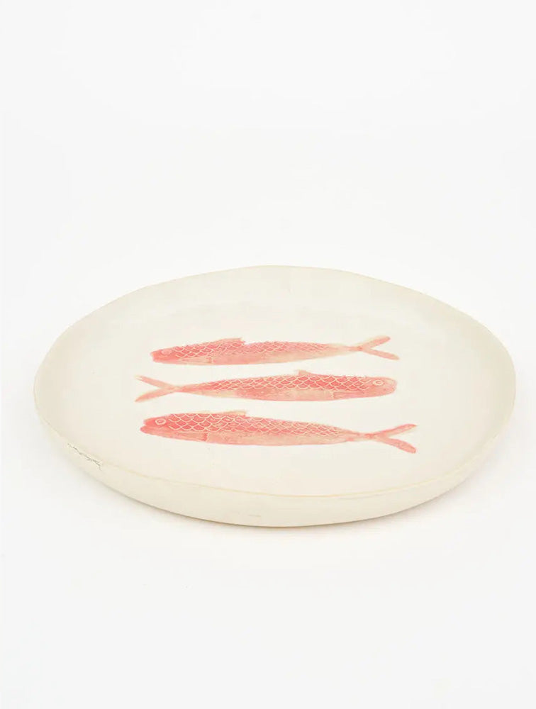 PLATON CERAMICA PEES ROJOS 11" X8095