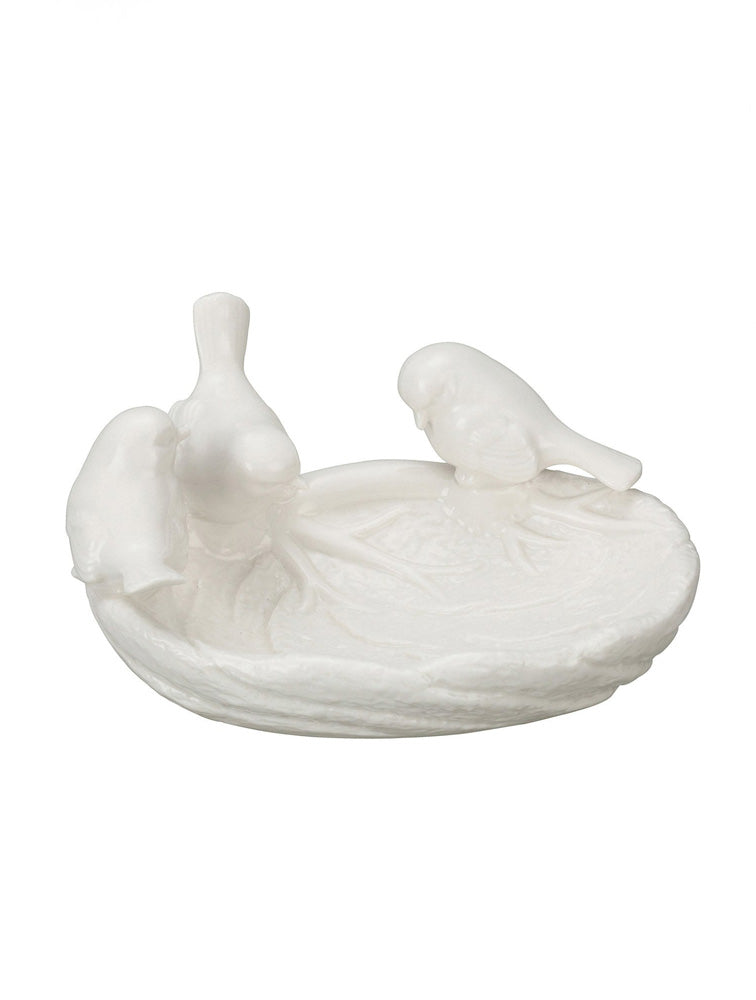 BOWL O JABONERA PAJARITOS CERAMICA X8105