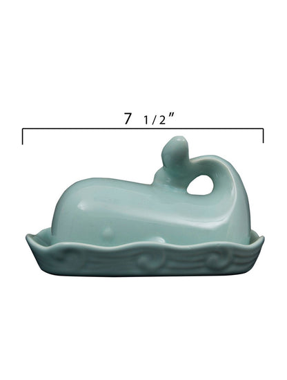 MANTEQUILLERA BALLENA CERAMICA X8107