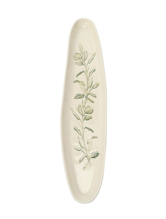 FUENTE OVAL BOTANICA CERAMICA X8112