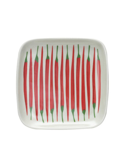 PLATOS PIQUEOS VEGETALES ROJO X8118R