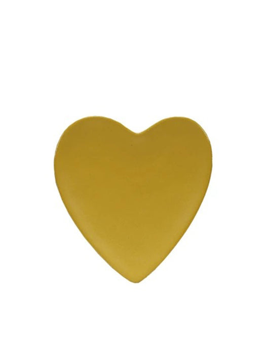 TRINKET CORAZON MATE AMARILLO X8121A