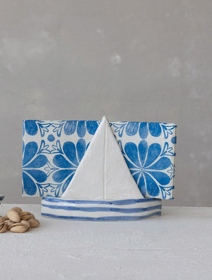 SERVILLETERO VELERO CERAMICA X8124