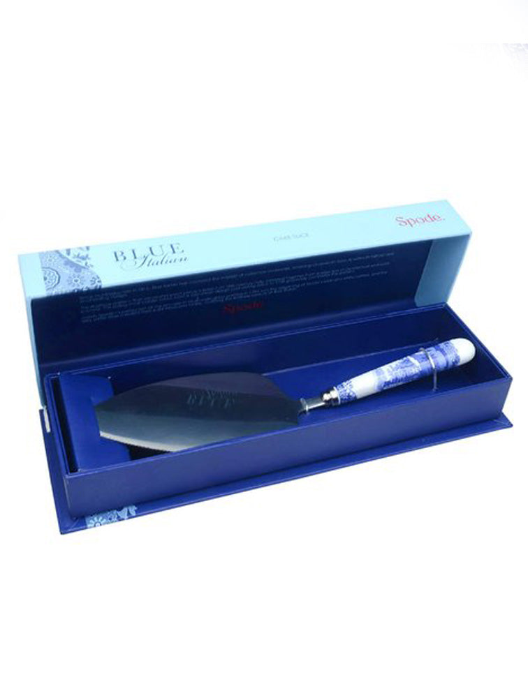 ESPATULA BLUE ITALIAN MANGO PORCELANA X8129
