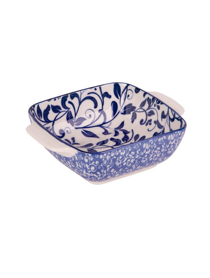 BOWL CUADRADO B&W 6" FLORES X8167A