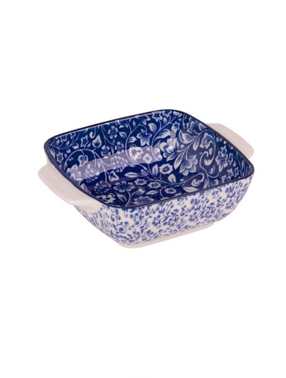 BOWL CUADRADO B&W 6" FLORES X8167B