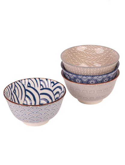 BOWL 4.5" ARCOIRIS AZUL X8170C