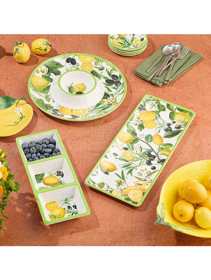 FUENTE 3 DIVISIONES LIMONE 14.5"MELAMINE X8187