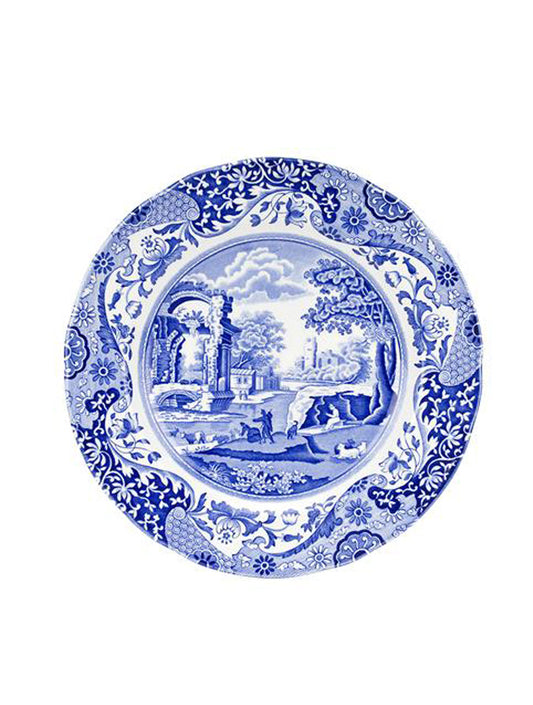 PLATO DE PORCELANA BLUE ITALIAN 10.5" X8234