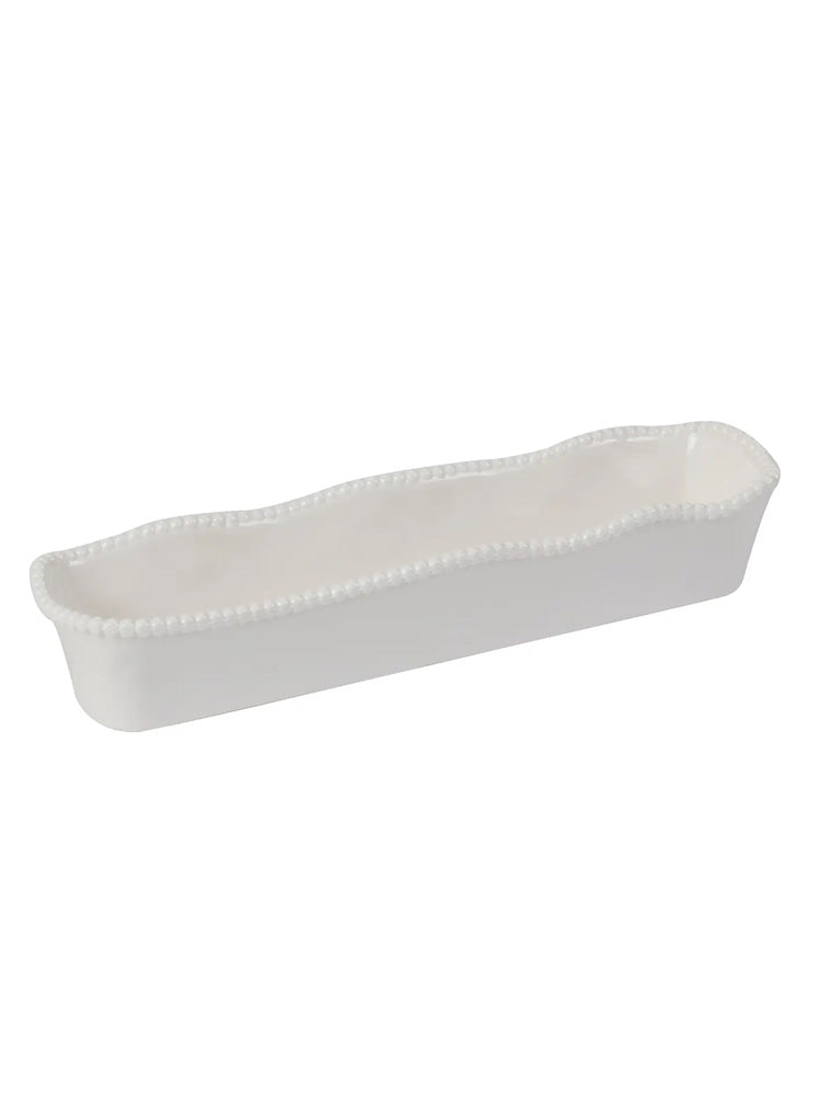 FUENTE RECTANGULAR PERLETTE PARA GALLETAS DE MELAMINE X8242