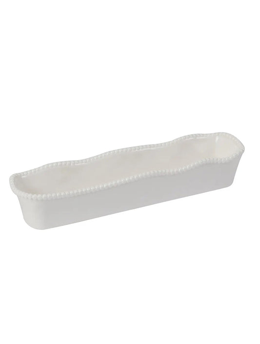 FUENTE RECTANGULAR PERLETTE PARA GALLETAS DE MELAMINE X8242