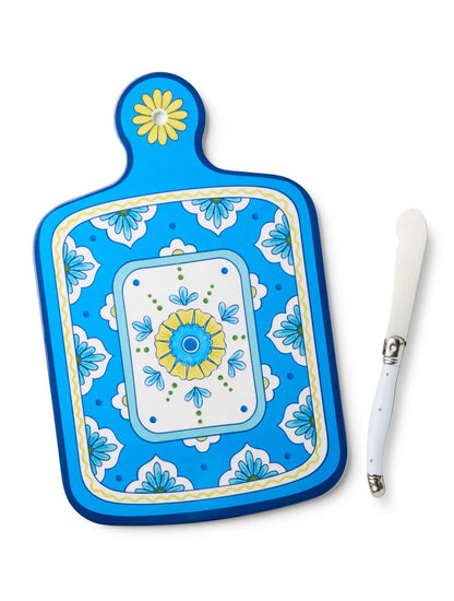 TABLA DE QUESO CON CUCHILLO PORTO MELAMINE X8248