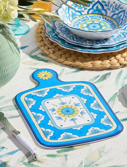 TABLA DE QUESO CON CUCHILLO PORTO MELAMINE X8248