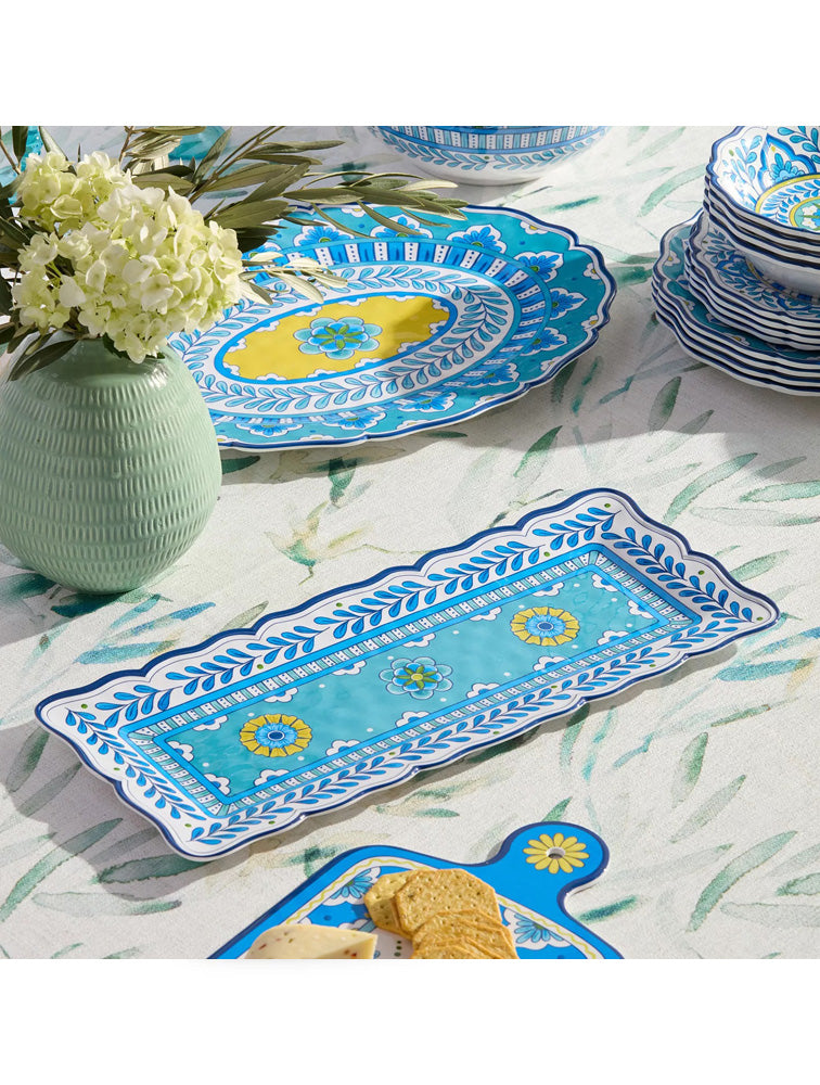 FUENTE RECTANGULAR PORTO 14.5"MELAMINE X8249