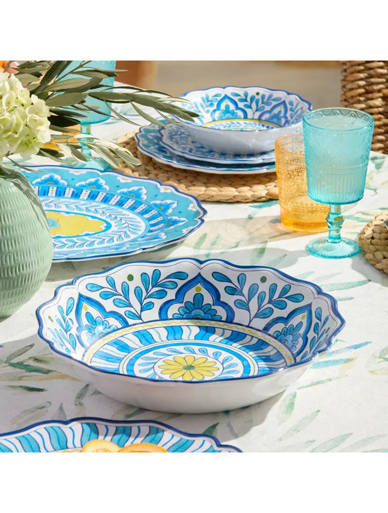 FUENTE ENSALADERA GRANDE PORTO 13.75" MELAMINE X8254
