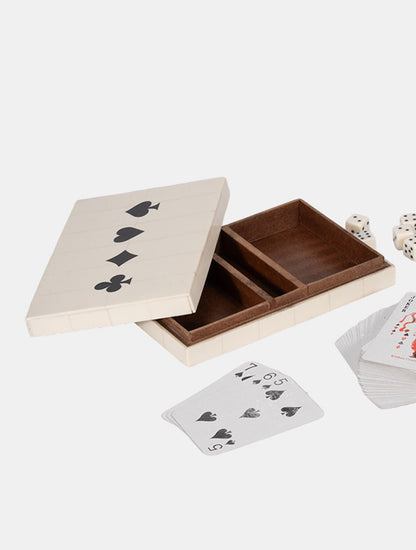 CAJA PARA CARTAS RESINA X8260