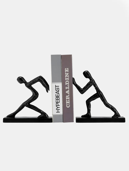 BOOKEND S2 EMPUJANDO EN METAL X8262