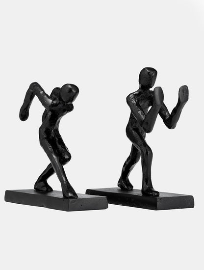 BOOKEND S2 EMPUJANDO EN METAL X8262