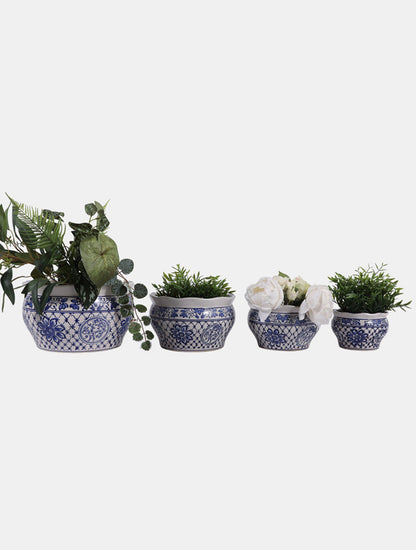 MACETA CHINOISERIE CHICA X8268C