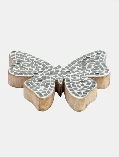 ESCULTURA MARIPOSA MOSAICO CHICA X8273