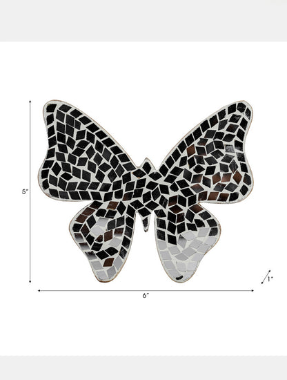 ESCULTURA MARIPOSA MOSAICO CHICA X8273