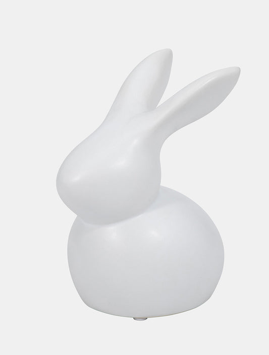 ESCULTURA CONEJO BLANCO 7" X8278
