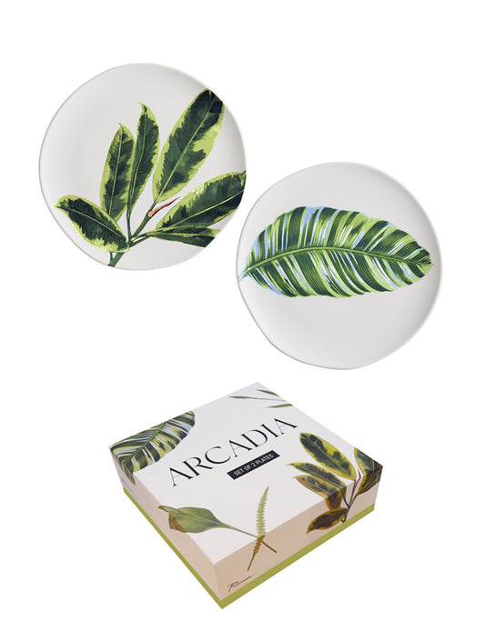 SET DE 2 PLATOS CHICOS ARCADIA XRG98144
